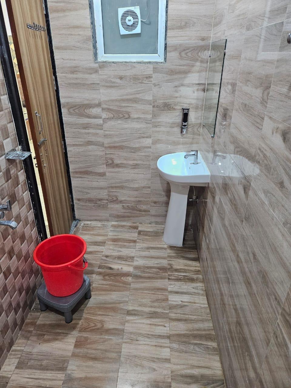 Clean Attached Bathroom with Hot Water
